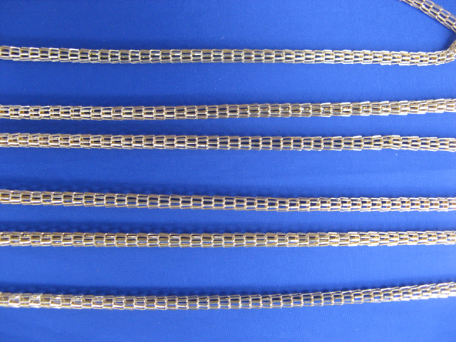 50 Meters Golden plated 4.2mm Jewelry Snake Chain